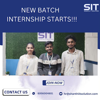 Shanthi IT Solution Welcomes a New Internship Batch