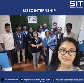 Meet the Future Innovators: Shanthi IT Solution’s New Internship Batch Begins