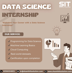 Shanthi IT Solution — Kickstart Your Data Science Career