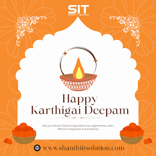 Spreading Light and Togetherness — Karthigai Deepam Celebration at Our Office