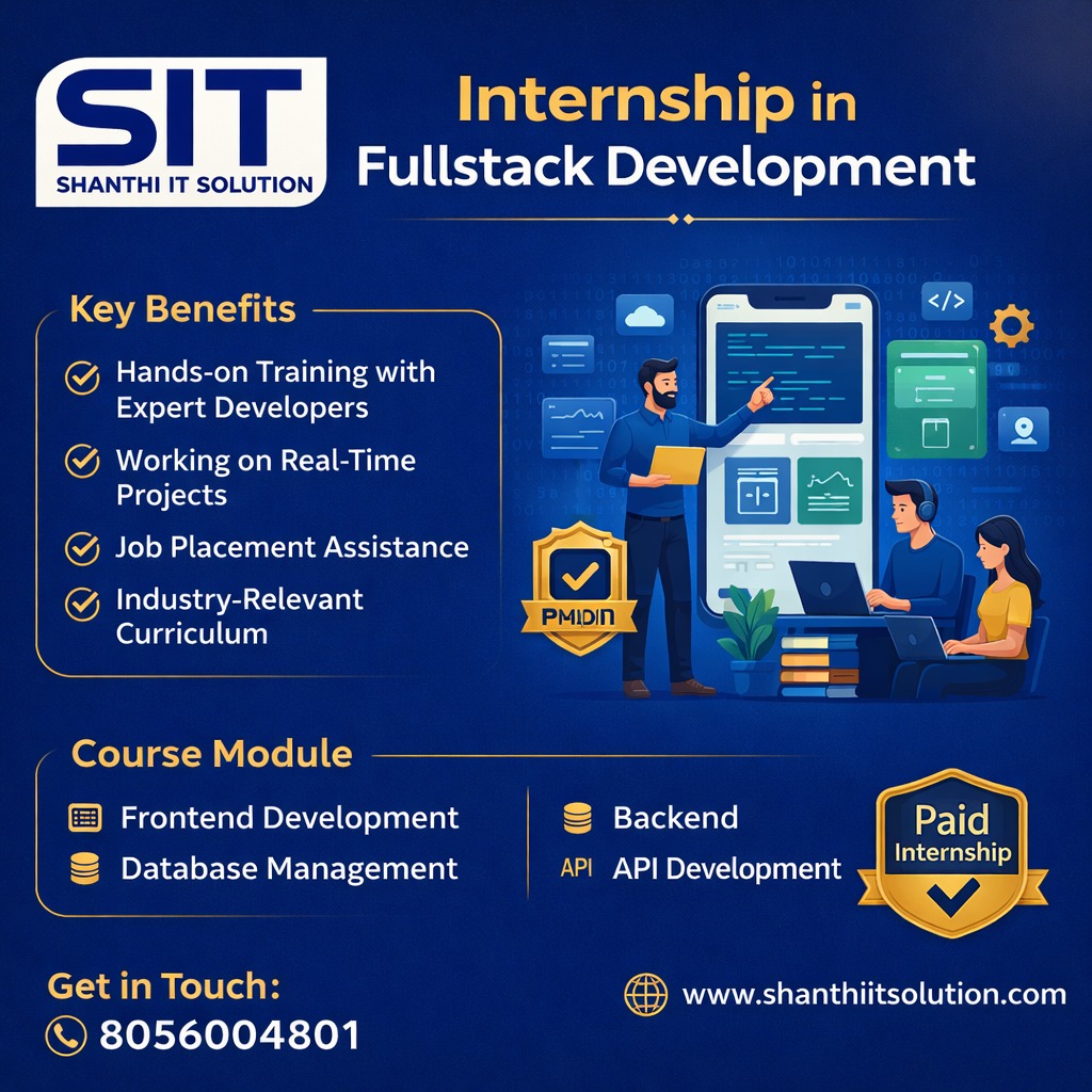 We’re Available for the Job Fair – Shanthi IT Solution