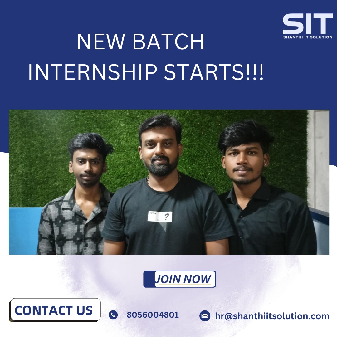 We’re Available for the Job Fair – Shanthi IT Solution