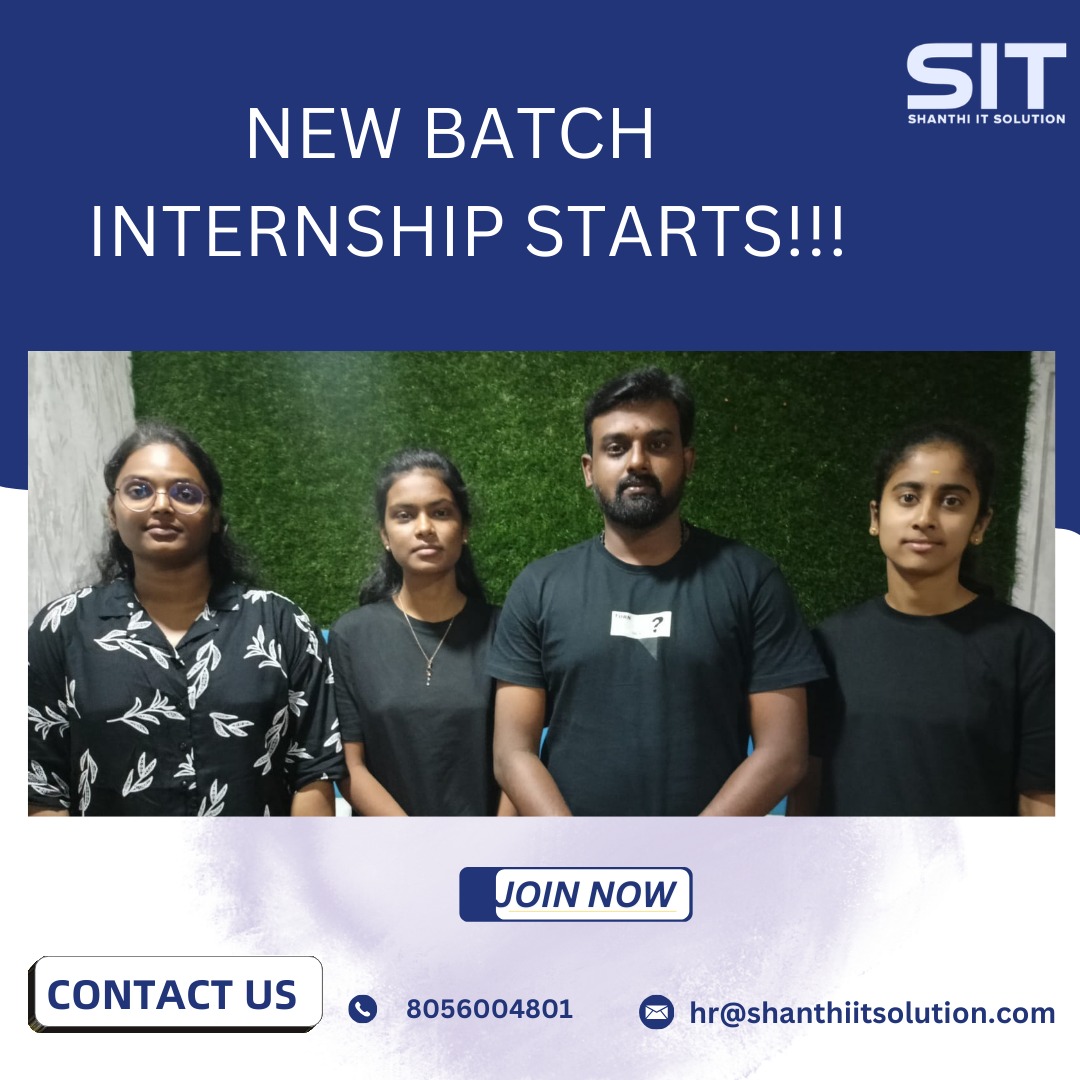 We’re Available for the Job Fair – Shanthi IT Solution