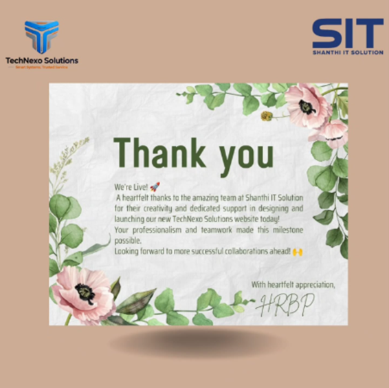 Celebrating Milestones: Our Journey with Tech Nexo Solutions