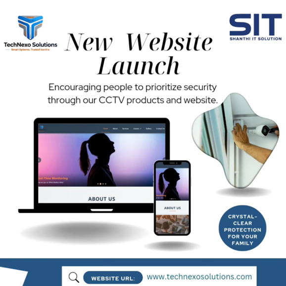 Shanthi IT Solution Launches a Brand New Website for TechNexo Solutions