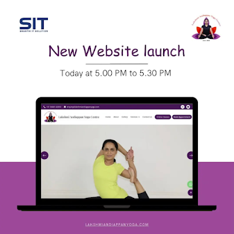 A Fresh Online Breath for Lakshmi Andiappan Yoga Center