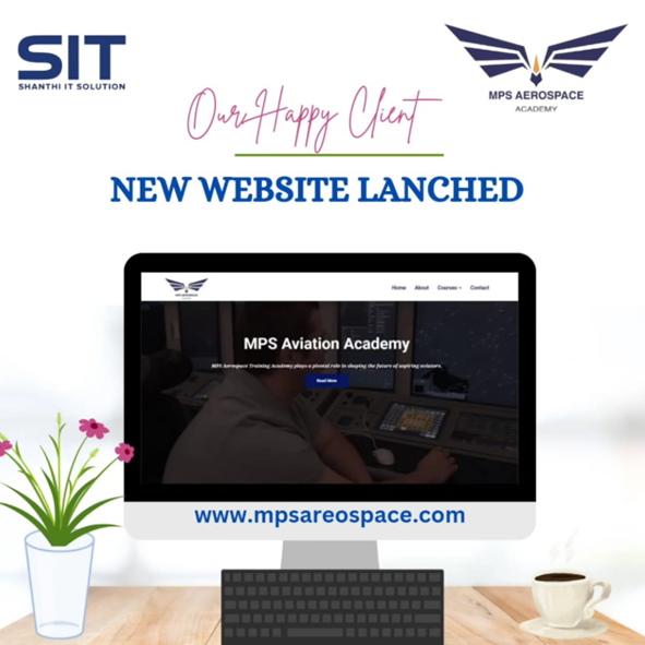 MPS Aerospace Academy’s New Website Has Taken Off