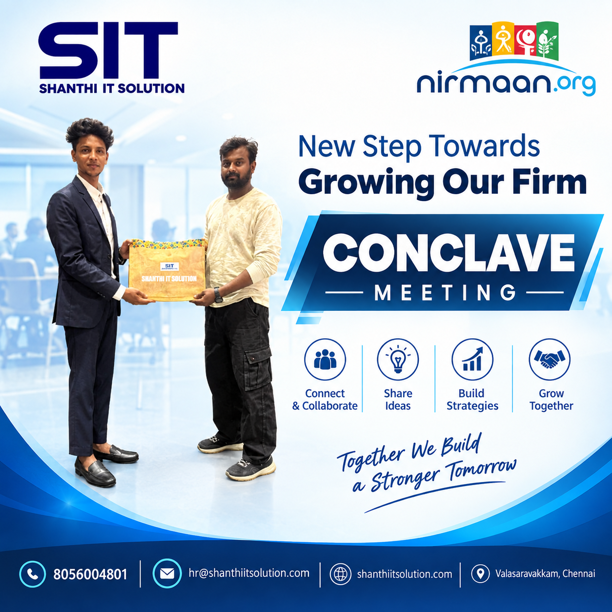 We’re Available for the Job Fair – Shanthi IT Solution
