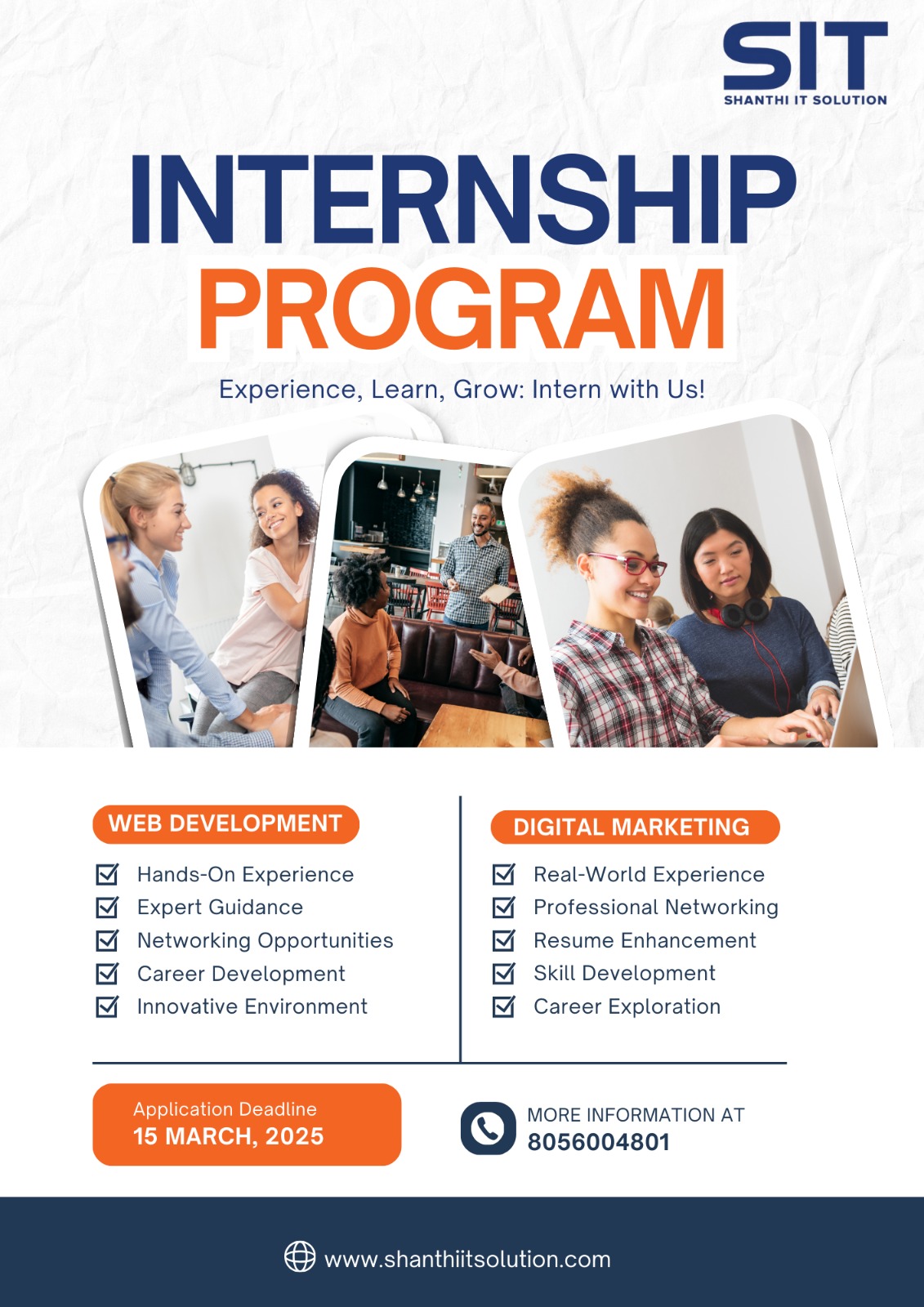 Internship Banner